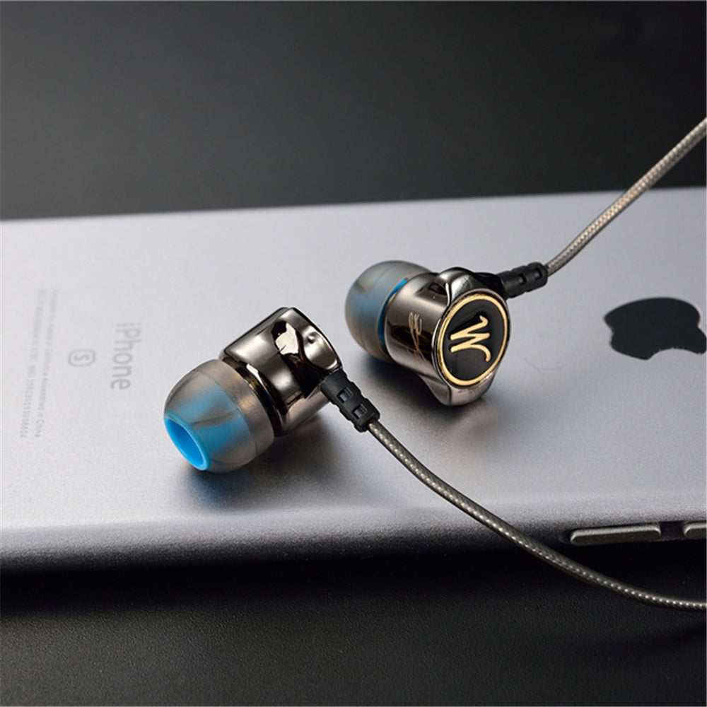 Heavy Bass Metal Earphones