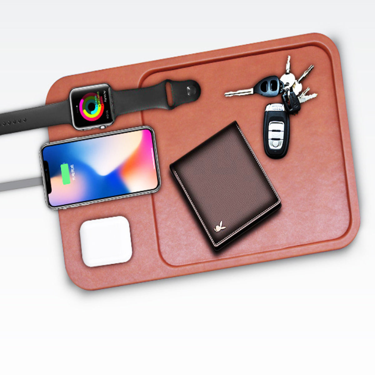 3-in-1 Smart Wireless Charging Tray