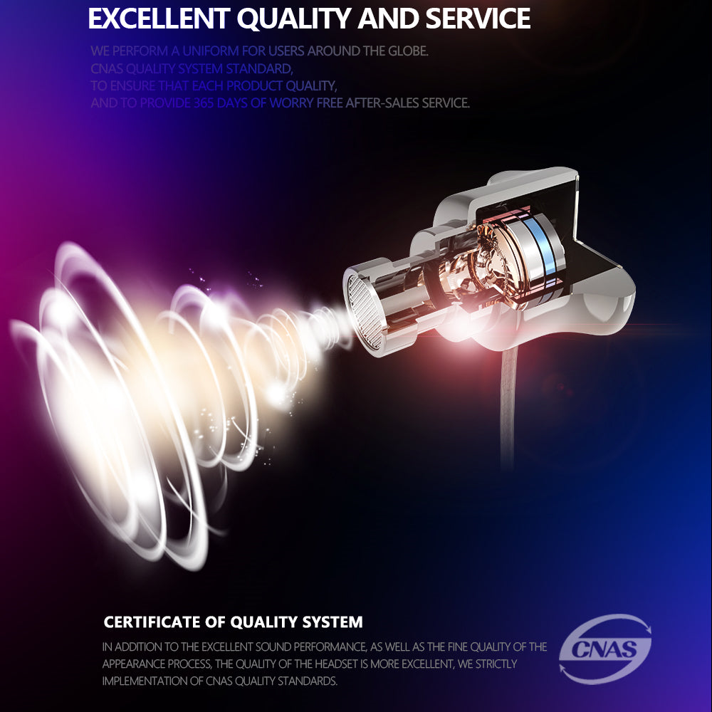 Heavy Bass Metal Earphones